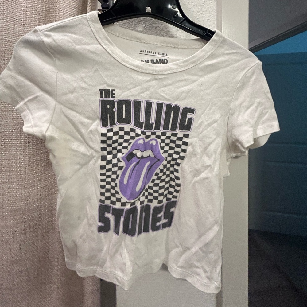 Rolling Stones Croppee Baby Tee